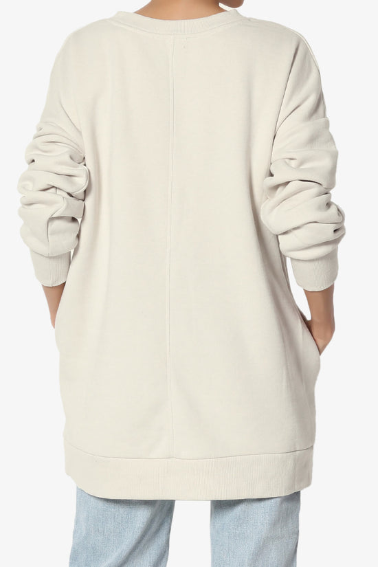 Accie V-Neck Pullover Sweatshirts PLUS