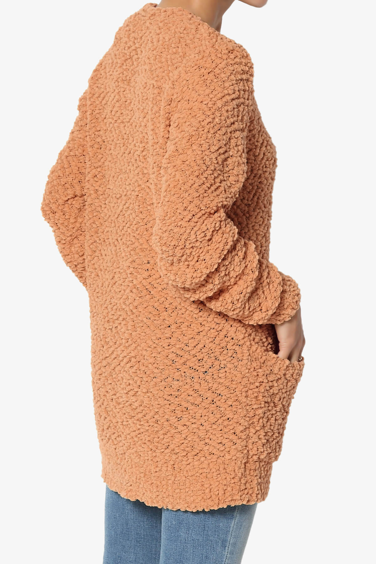 Barry Button Teddy Knit Sweater Cardigan