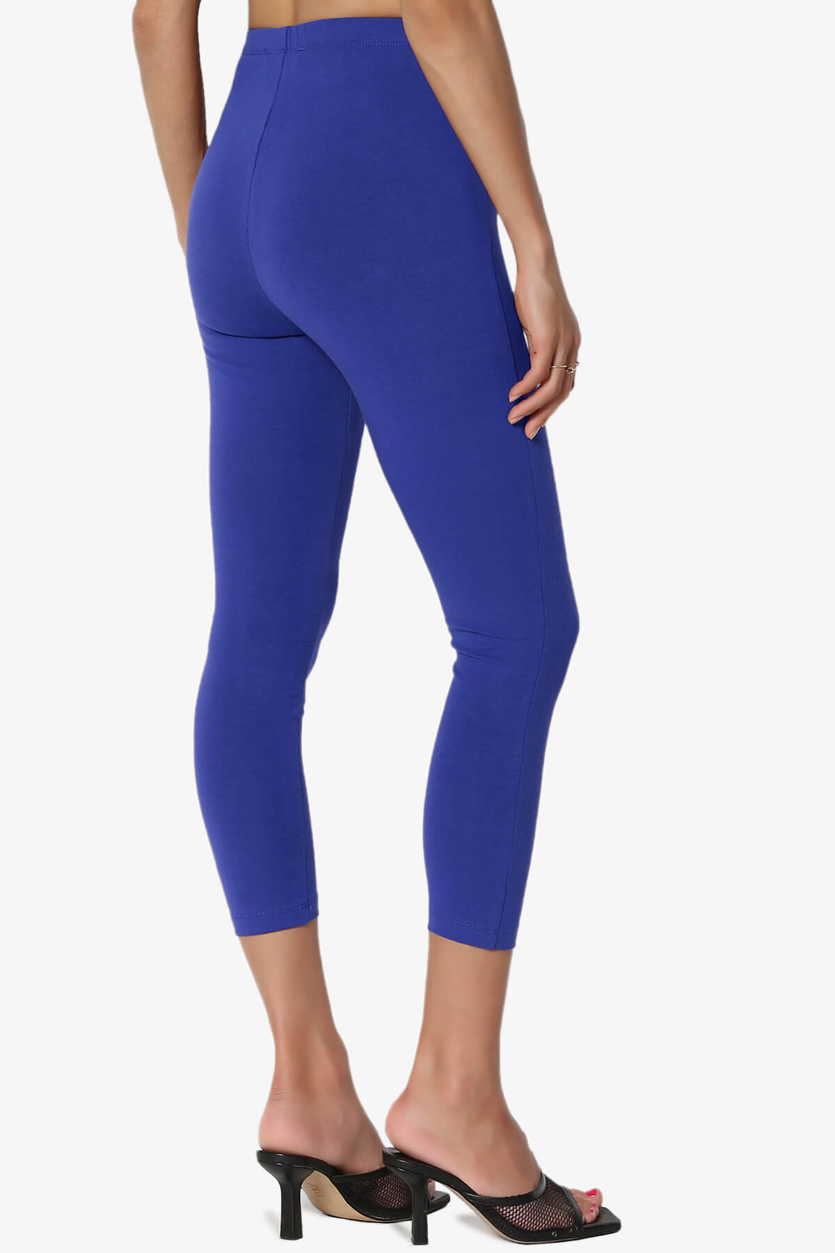 Ansley Luxe Cotton Capri Leggings BRIGHT BLUE_4
