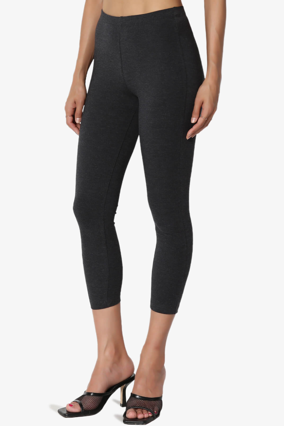 Ansley Luxe Cotton Capri Leggings CHARCOAL_3
