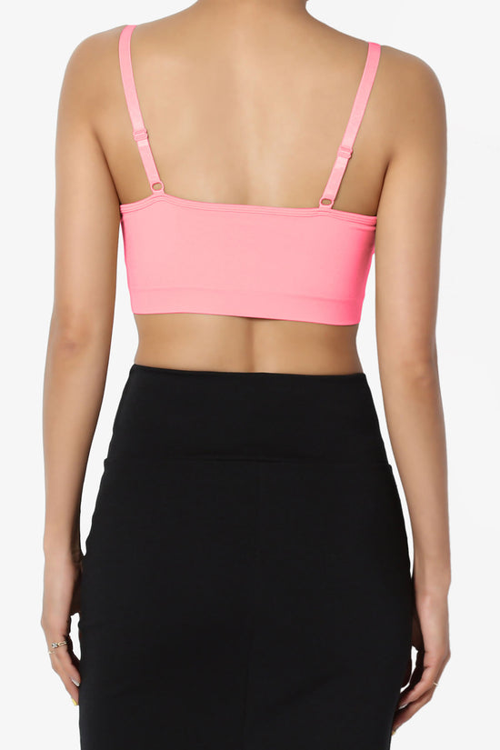Carolyn Crisscross Bra Top NEON PINK_2