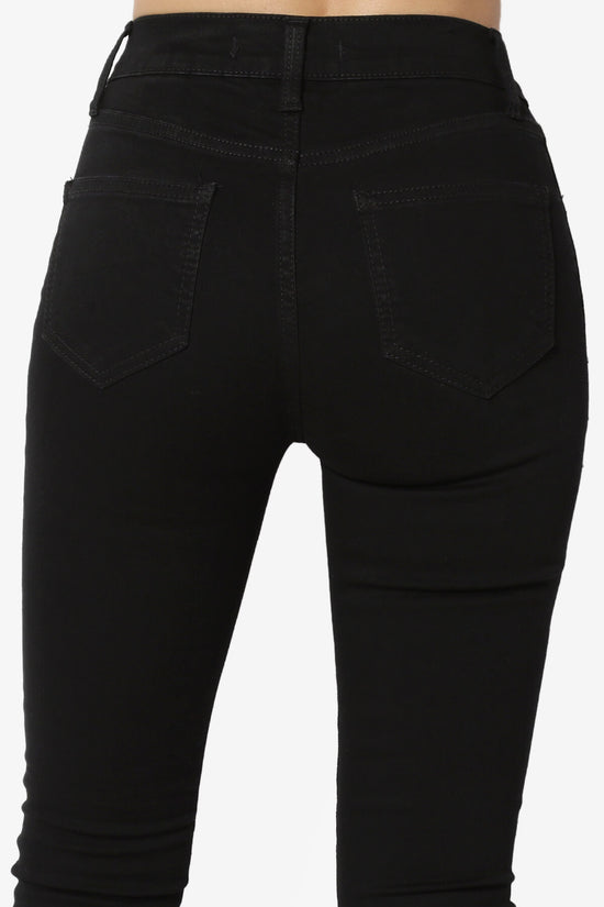 Claire High Rise Skinny Jeans BLACK_5