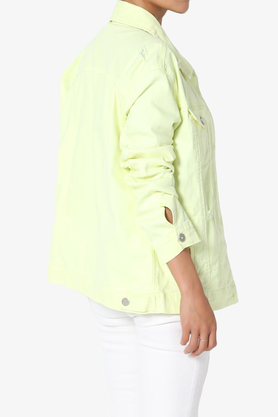 Dominicaa Oversized Denim Jacket PLUS