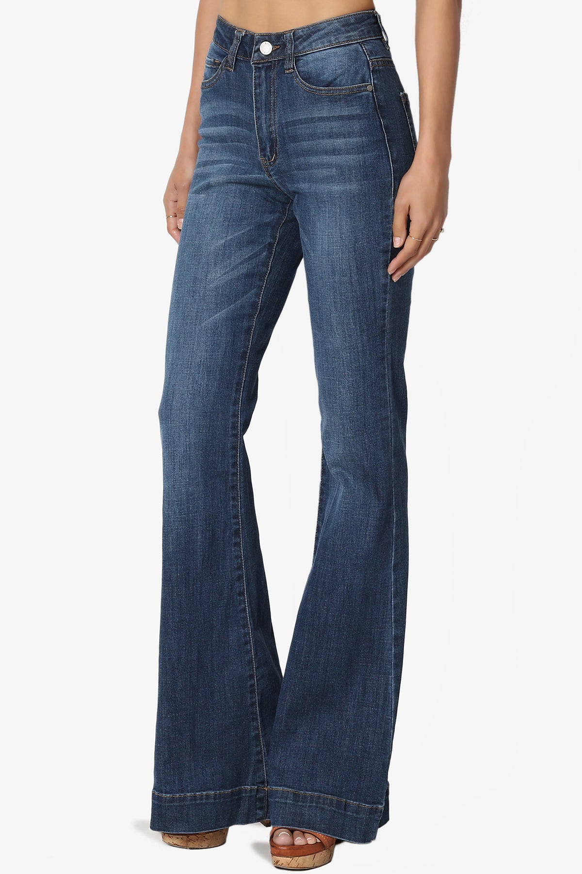 Tessa High Rise 70s Flared Jeans
