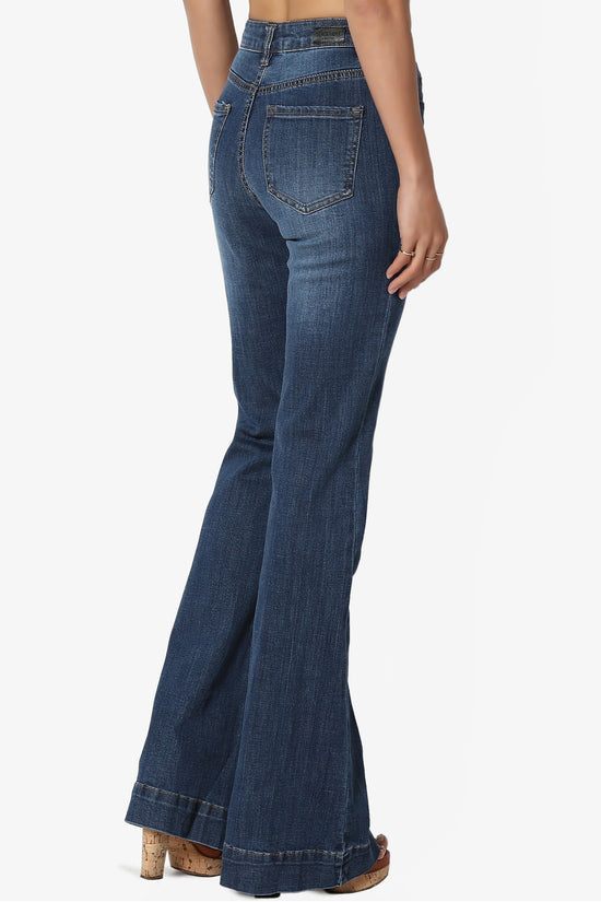 Tessa High Rise 70s Flared Jeans