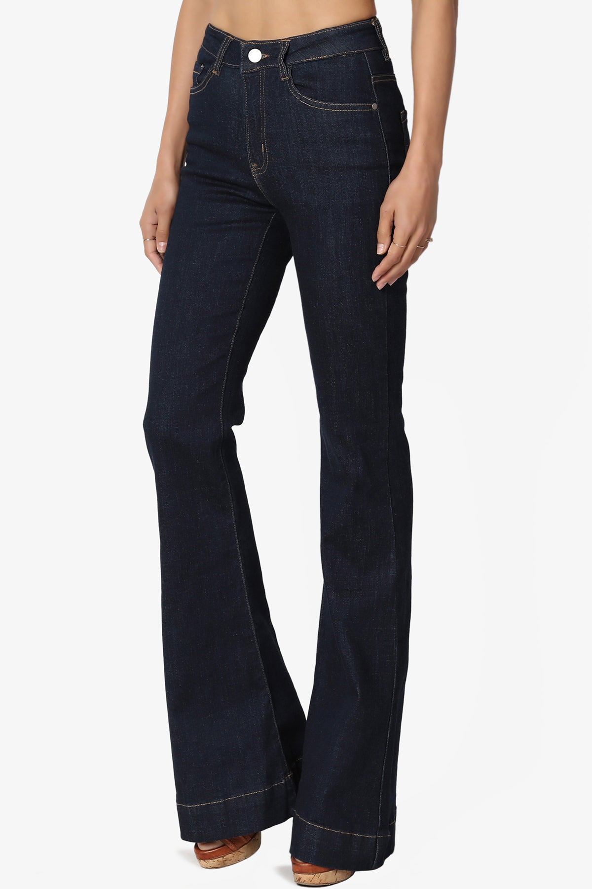 Tessa High Rise 70s Flared Jeans