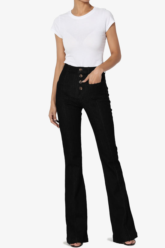 Kappa 80s High Rise Wide Leg Jeans