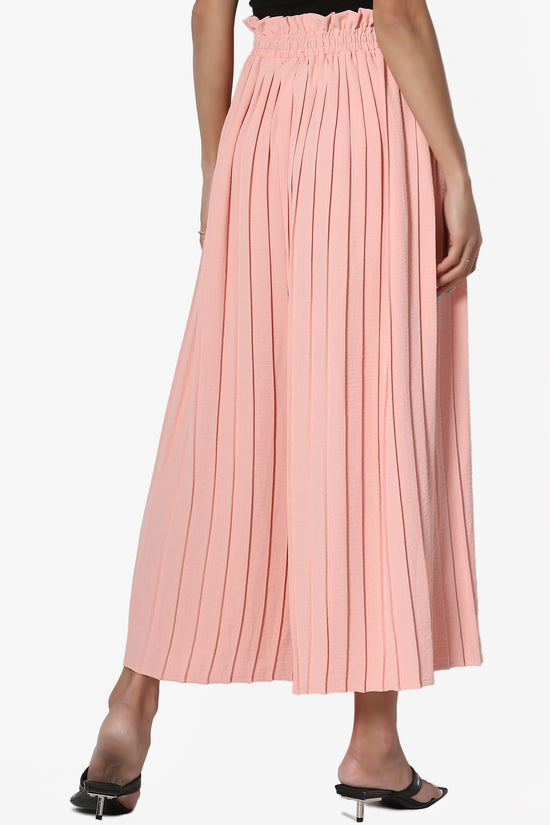 Stecia Cropped Pleated Trousers - TheMogan