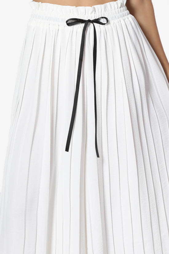 Stecia Cropped Pleated Trousers - TheMogan