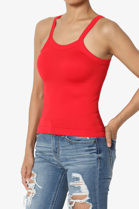 Orchid Racerback Crop Tank Top