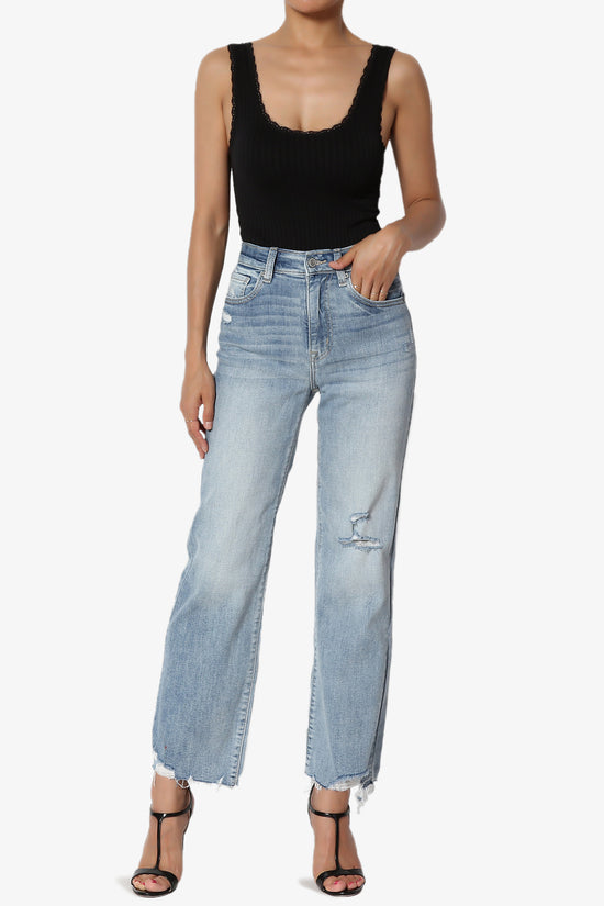 Tarkiln Lace Back Tank Thong Bodysuit