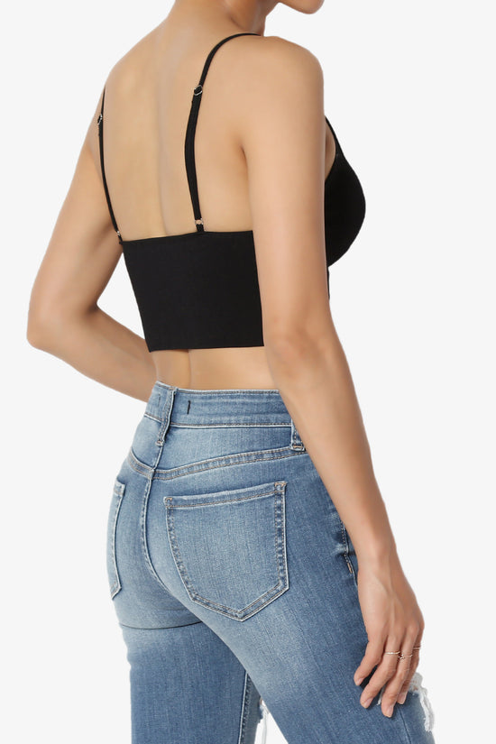 Gemmy Triangle V-Neck Crop Cami