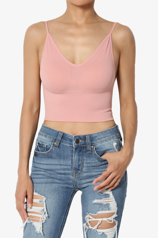 Gemmy Triangle V-Neck Crop Cami