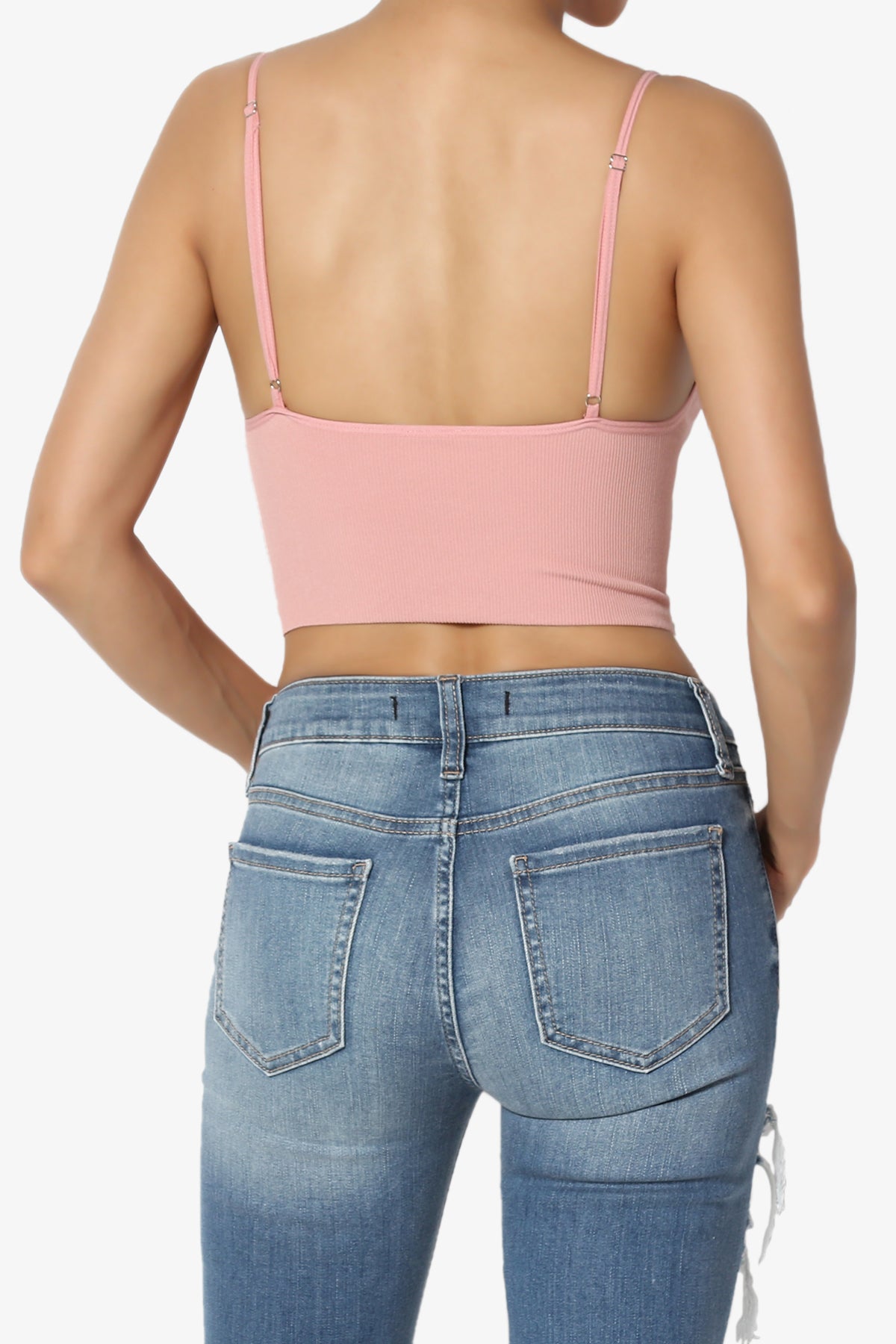 Gemmy Triangle V-Neck Crop Cami
