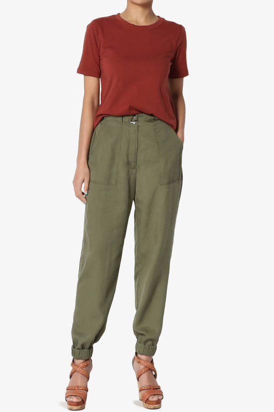 Elora Crew Neck Short Sleeve T-Shirt DARK RUST_6