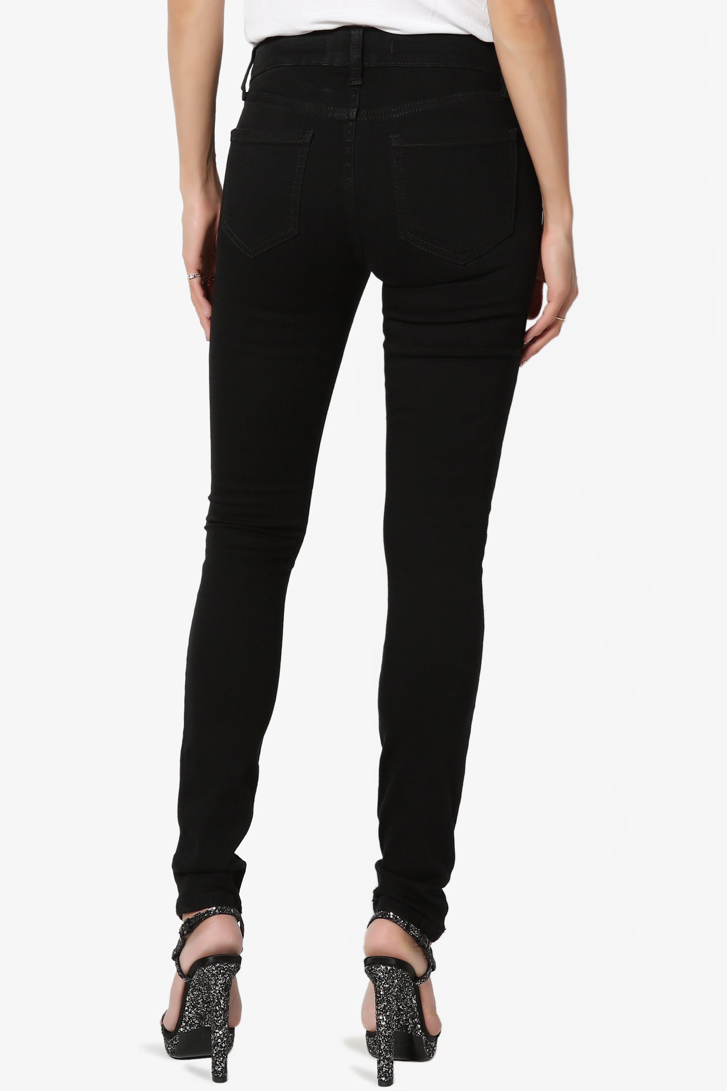 Claire Mid Rise Skinny Jeans