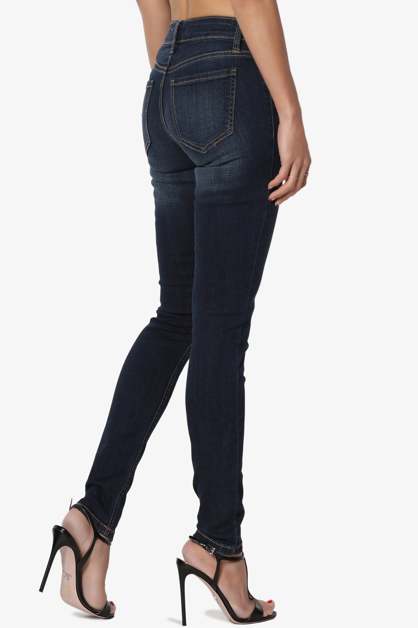 Tushar Mid Rise Ankle Skinny Jeans - TheMogan