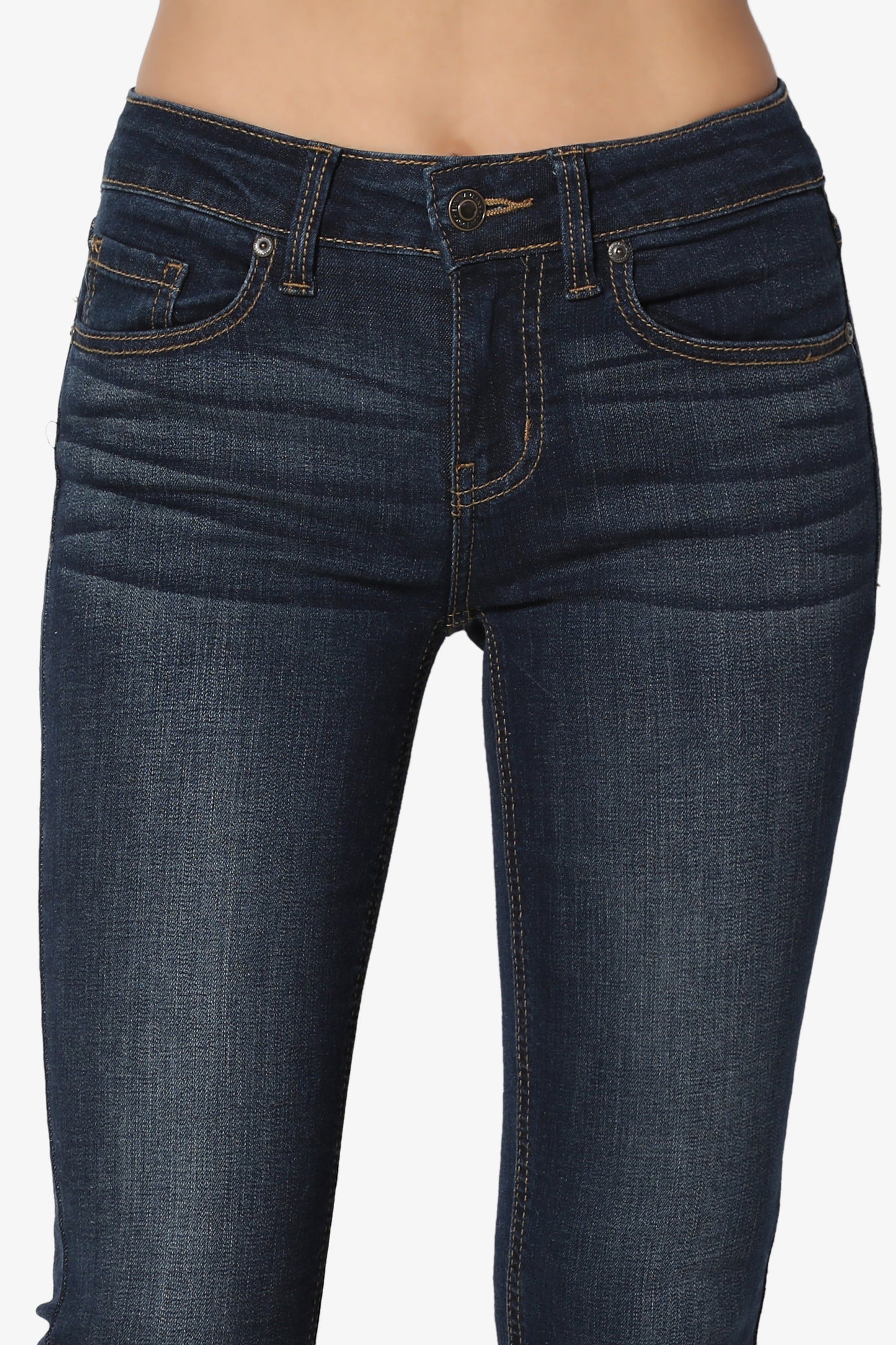 Tushar Mid Rise Ankle Skinny Jeans - TheMogan