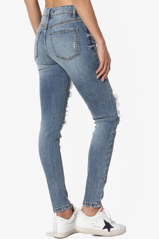 Dixon High Rise Ripped Skinny Jeans MEDIUM_4