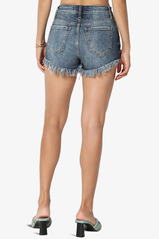 Lulu High Rise Cutoff Shorts After Dark