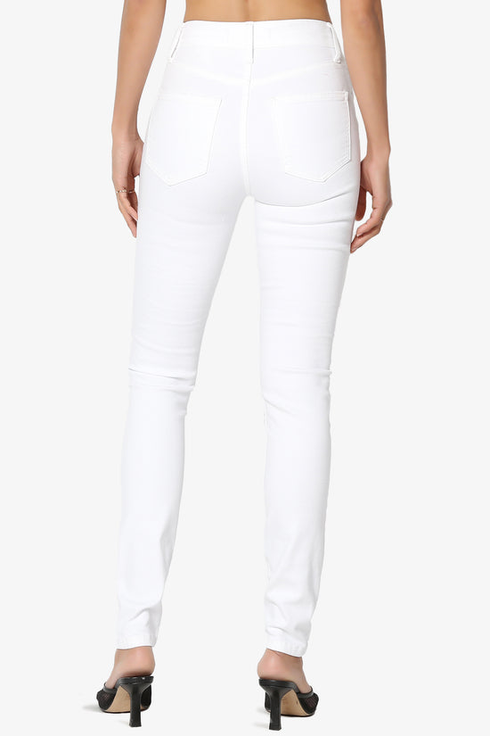 Bella Super High Rise Ripped Skinny Jeans