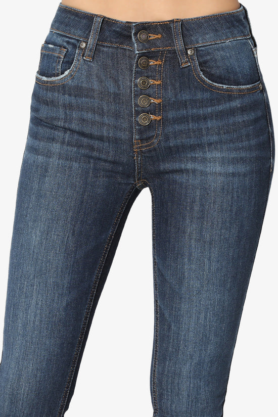 Imogen Button High Waist Jeans