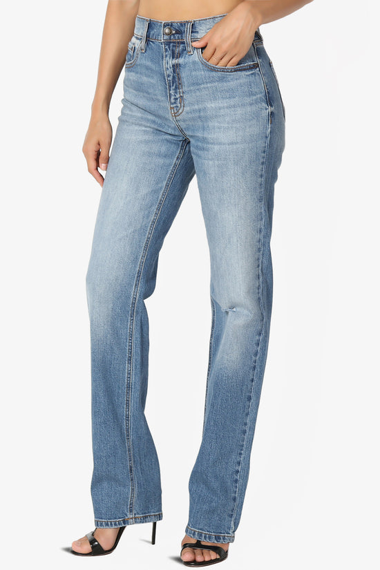 Codi High Rise Dad Jeans in Dark