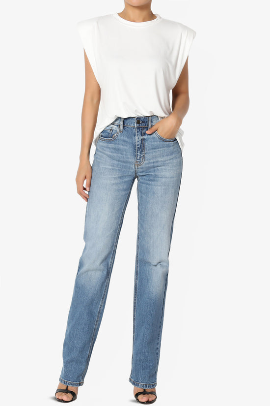 Codi High Rise Dad Jeans in Dark