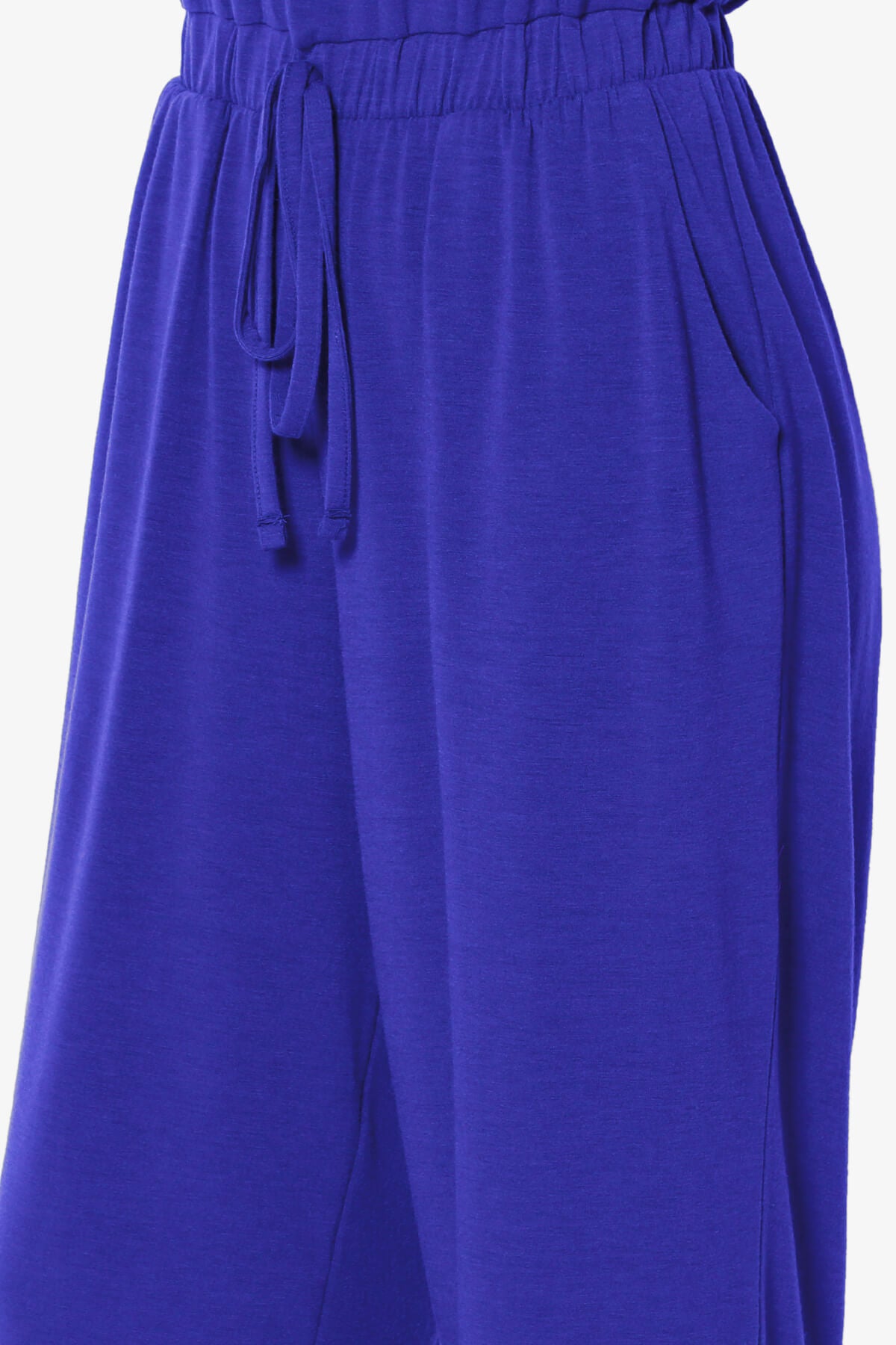 Entrada Button Scoop Neck Tank Jogger Jumpsuit BRIGHT BLUE_6