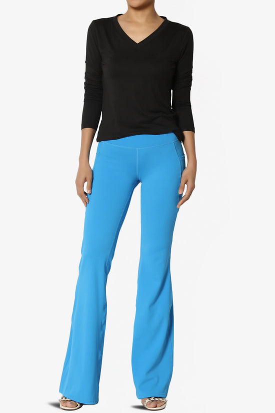 Gemma Athletic Pocket Flare Yoga Pants SKY_6