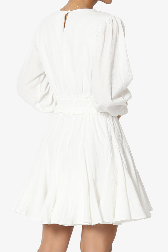 Viola Embroidered Cotton-Voile Mini Dress