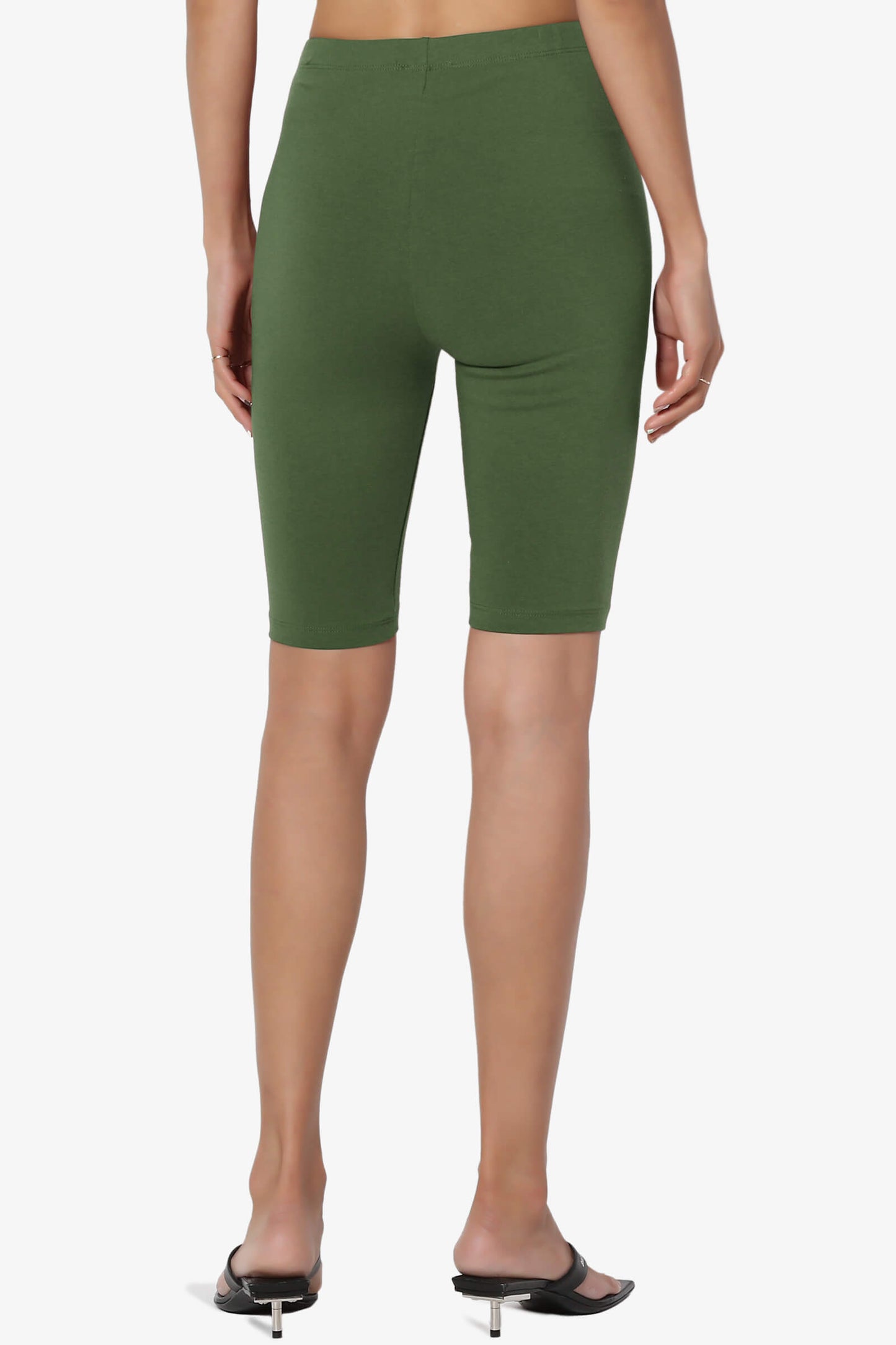 Kite Cotton Bermuda Short Leggings ARMY GREEN_2