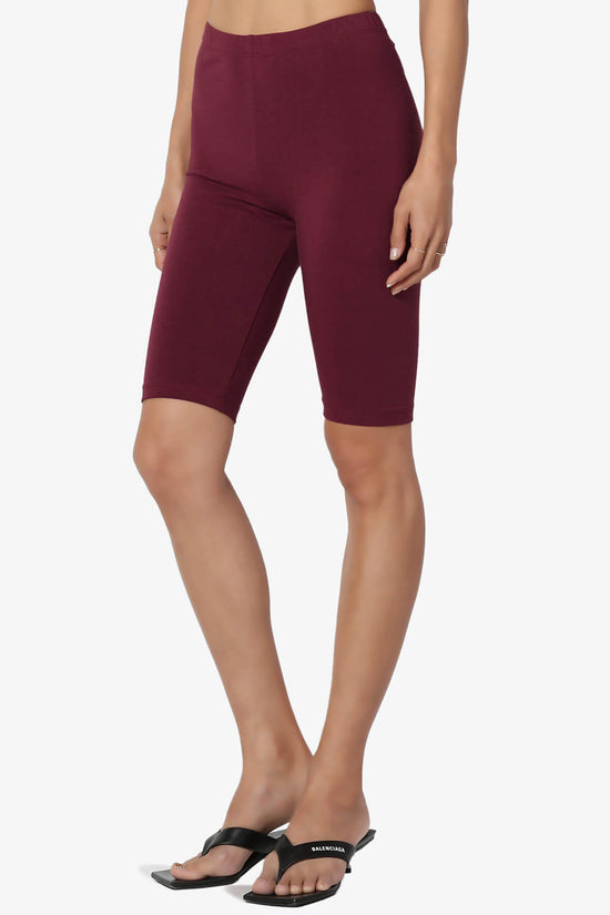 Kite Cotton Bermuda Short Leggings DARK BURGUNDY_3