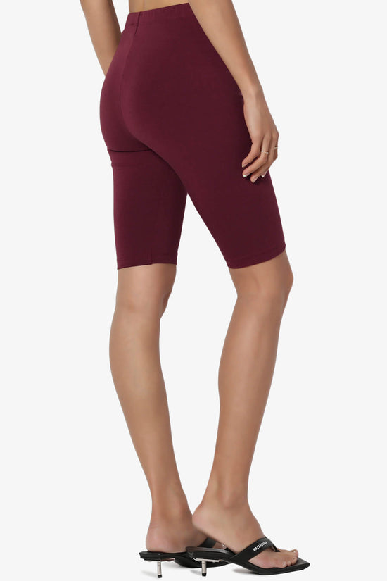 Kite Cotton Bermuda Short Leggings DARK BURGUNDY_4