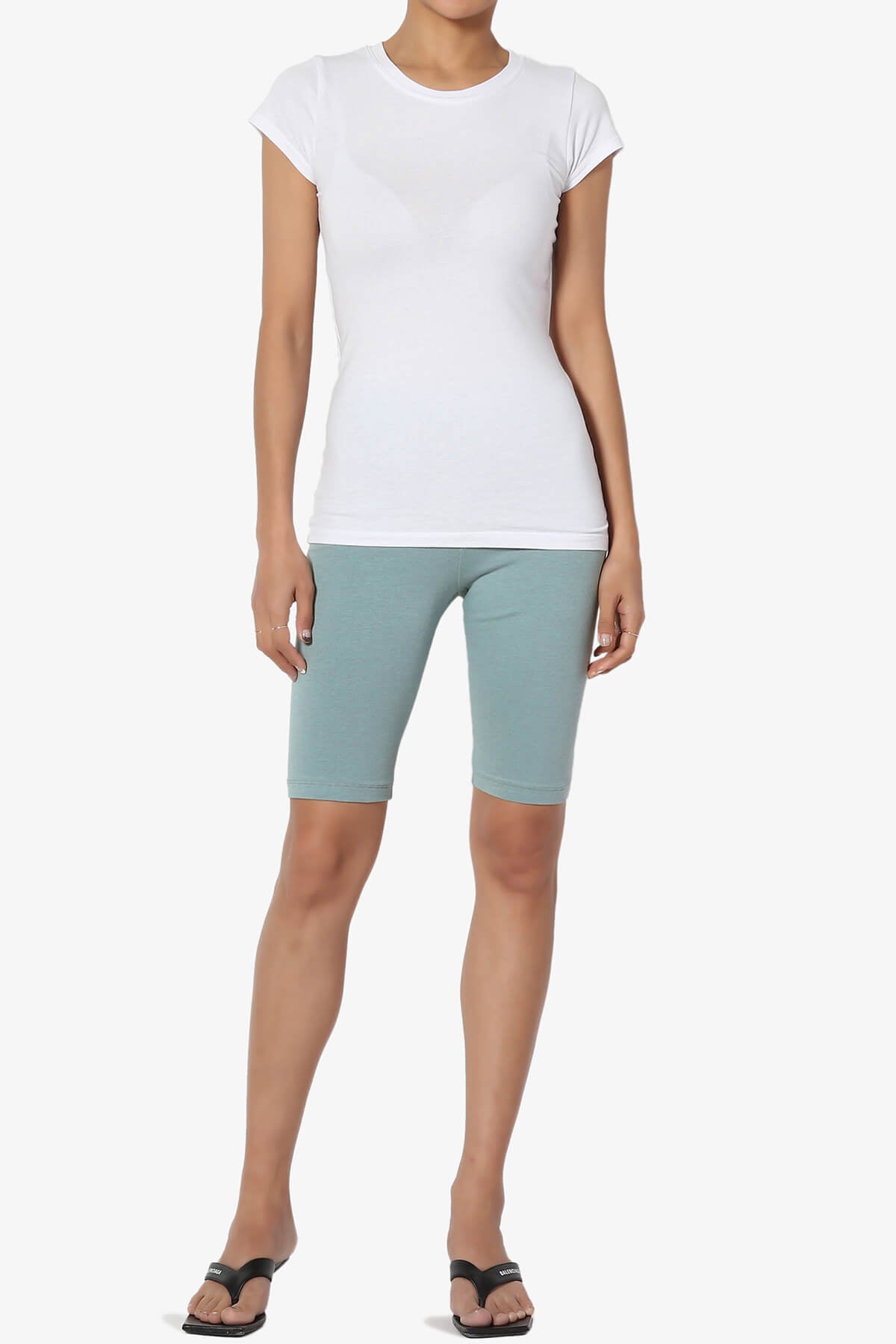 Kite Cotton Bermuda Short Leggings DUSTY BLUE_6