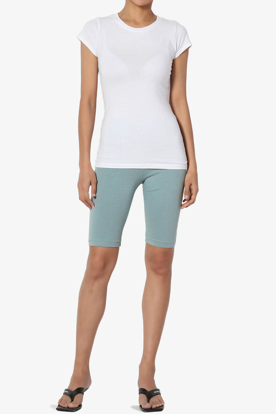 Kite Cotton Bermuda Short Leggings DUSTY BLUE_6