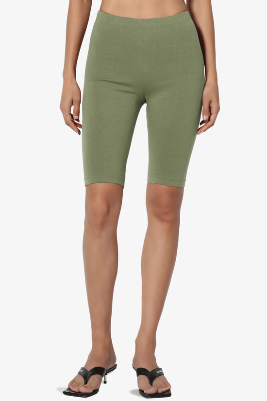 Kite Cotton Bermuda Short Leggings DUSTY OLIVE_1