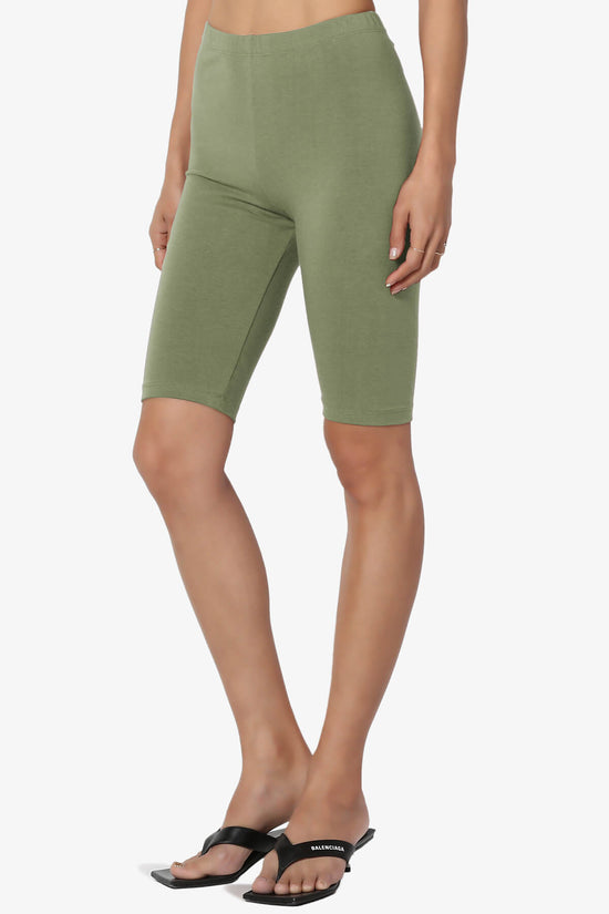 Kite Cotton Bermuda Short Leggings DUSTY OLIVE_3