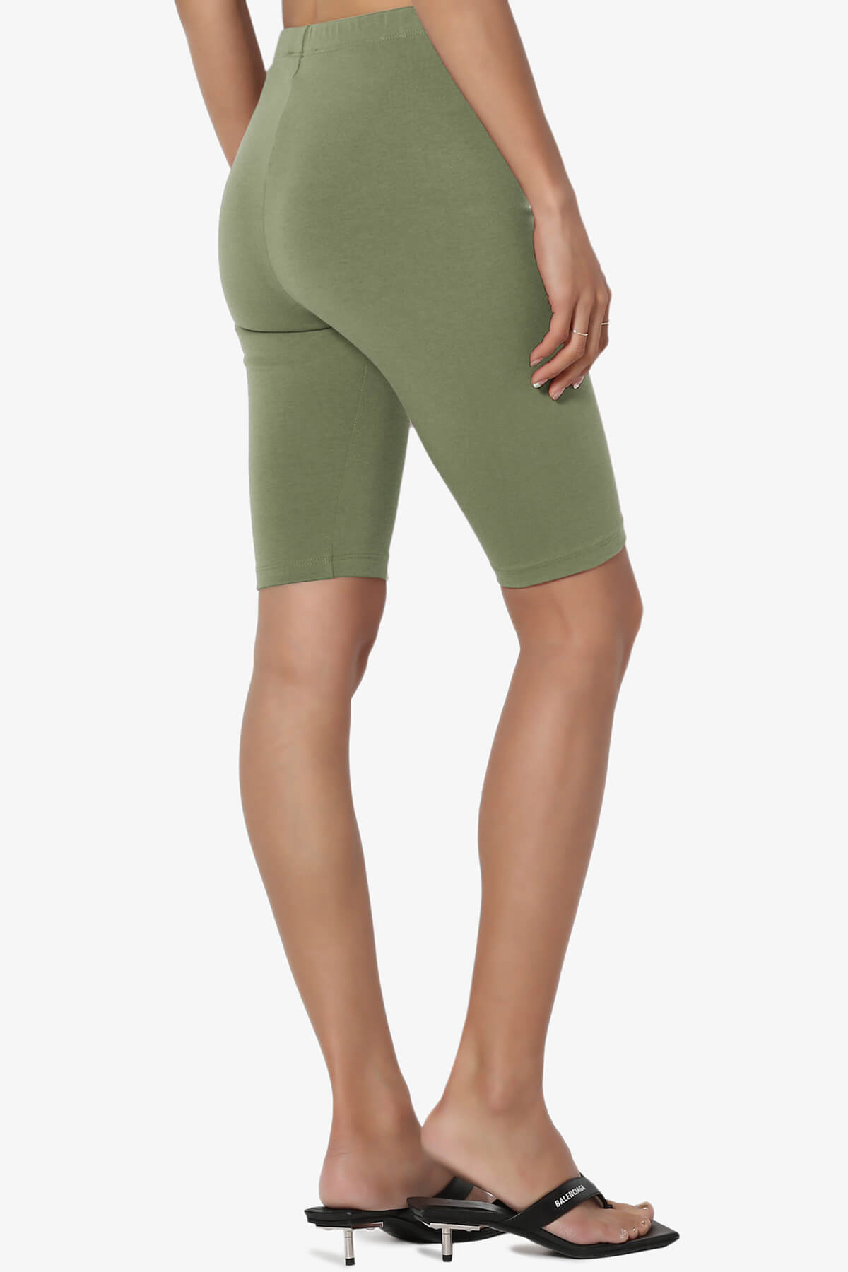 Kite Cotton Bermuda Short Leggings DUSTY OLIVE_4