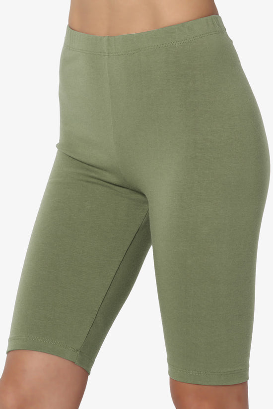 Kite Cotton Bermuda Short Leggings DUSTY OLIVE_5