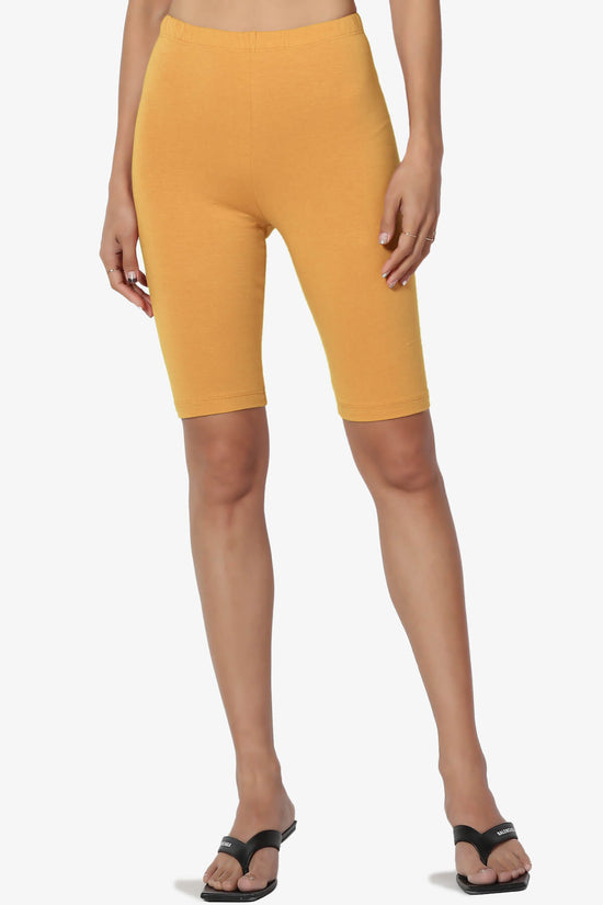 Kite Cotton Bermuda Short Leggings GOLDEN MUSTARD_1
