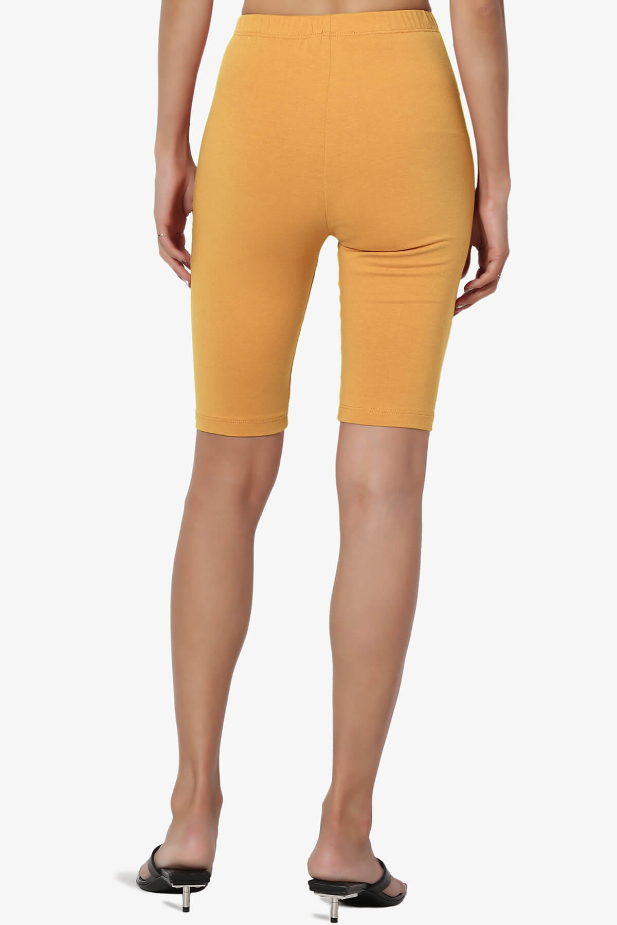 Kite Cotton Bermuda Short Leggings GOLDEN MUSTARD_2