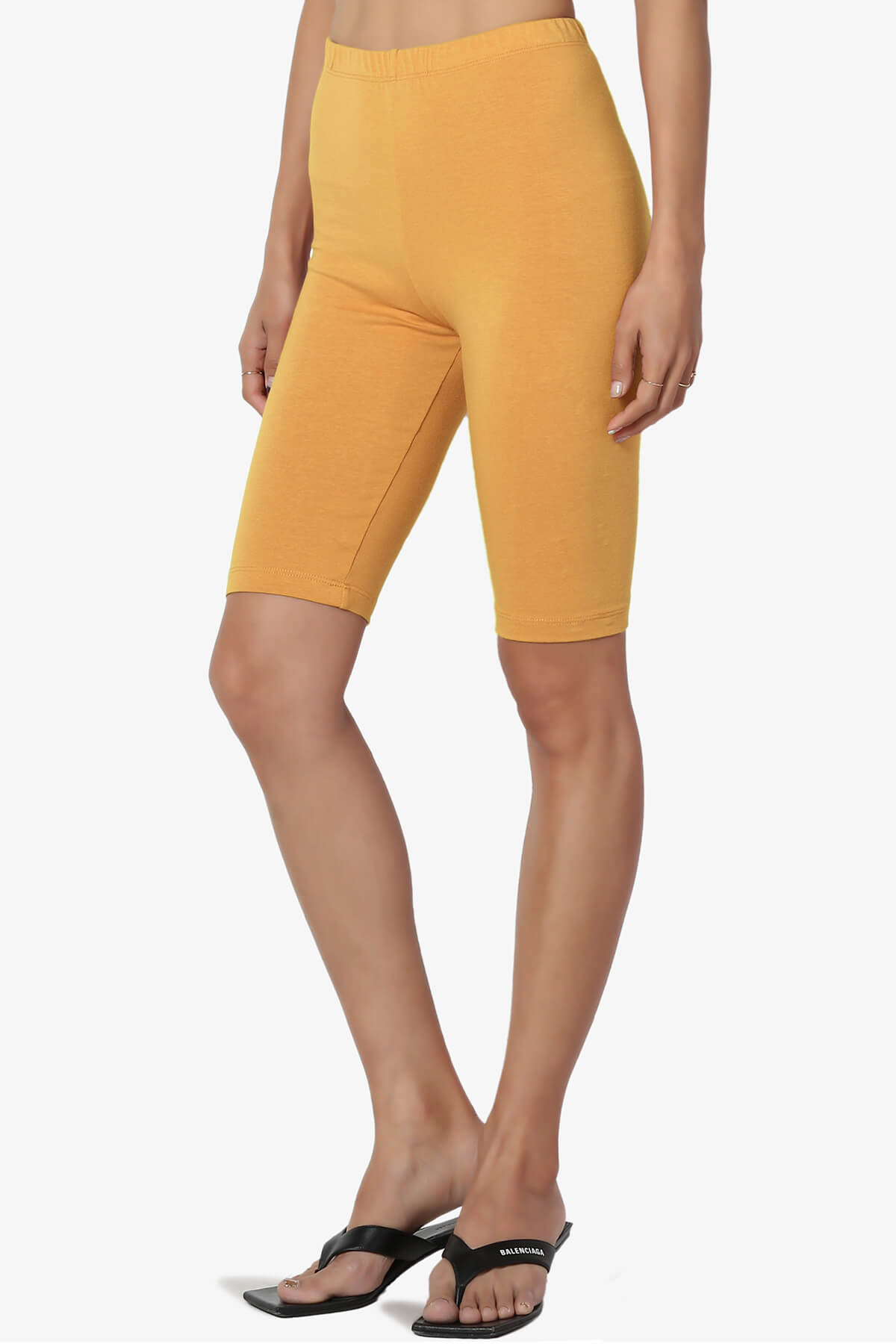 Kite Cotton Bermuda Short Leggings GOLDEN MUSTARD_3