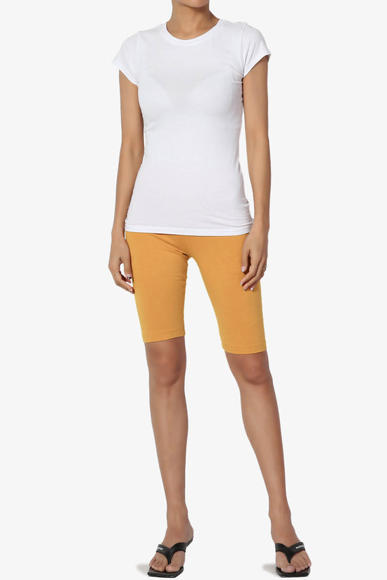 Kite Cotton Bermuda Short Leggings GOLDEN MUSTARD_6