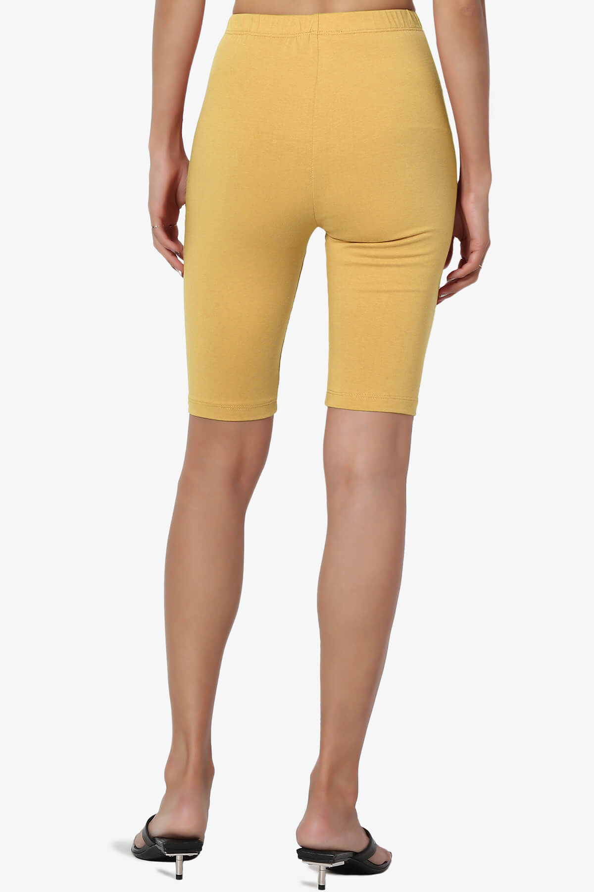 Kite Cotton Bermuda Short Leggings LIGHT MUSTARD_2
