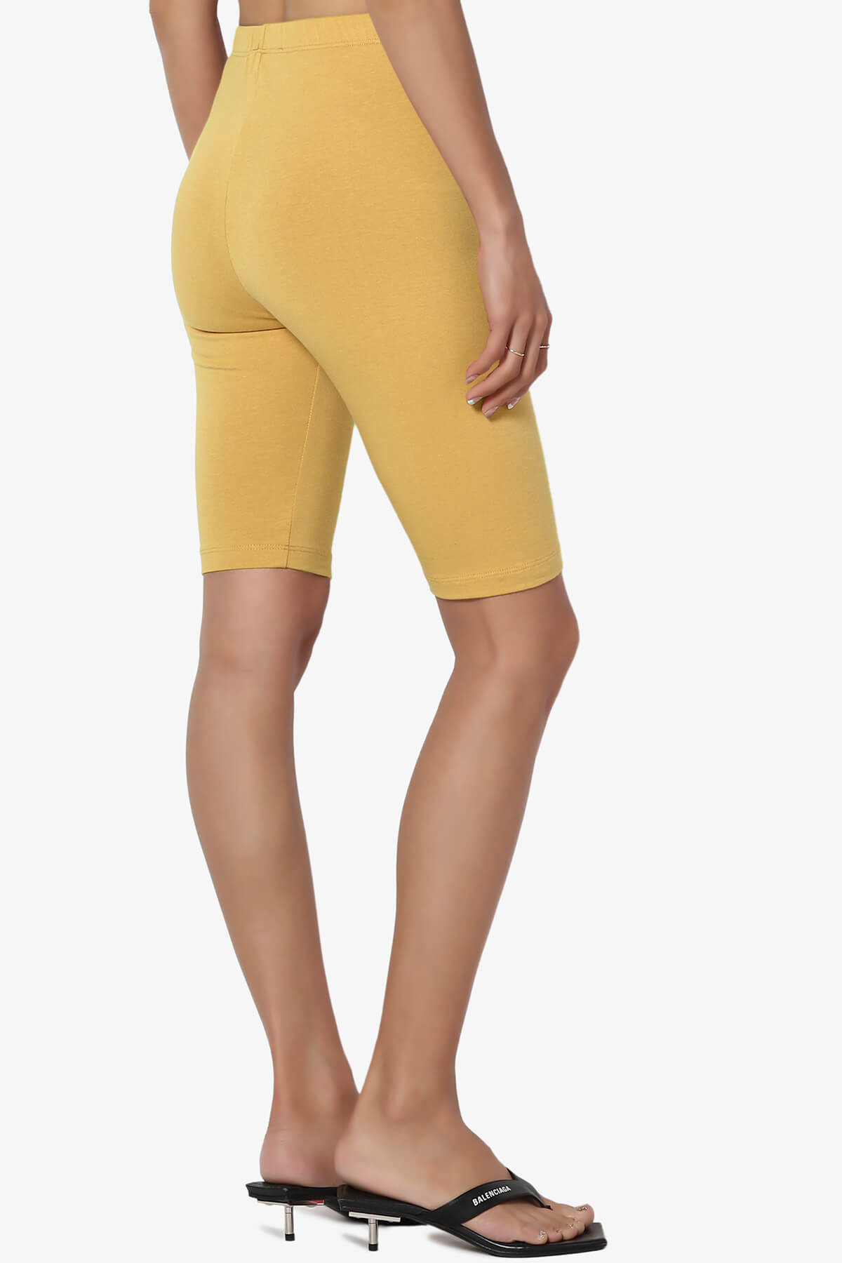 Kite Cotton Bermuda Short Leggings LIGHT MUSTARD_4