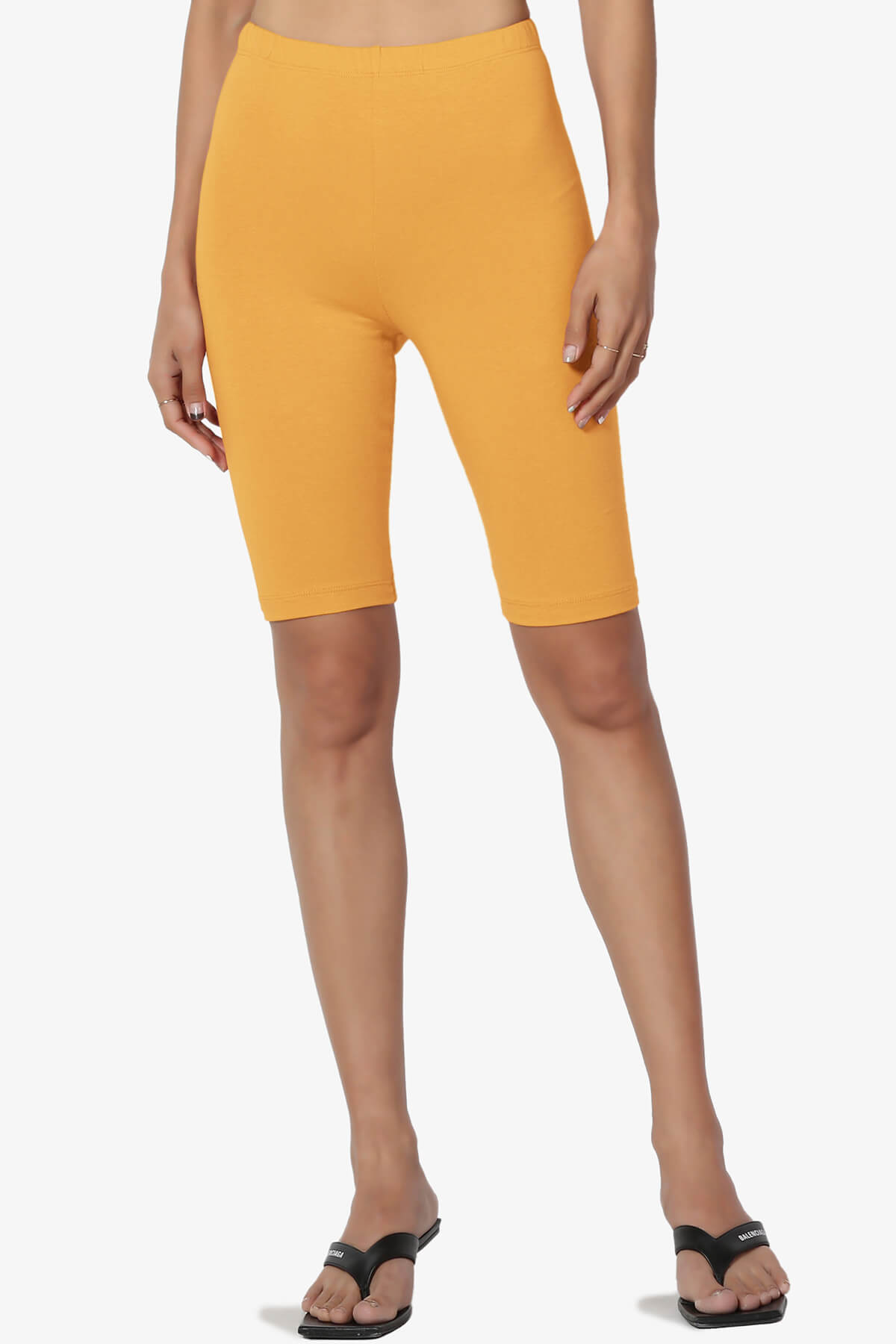 Kite Cotton Bermuda Short Leggings MUSTARD_1