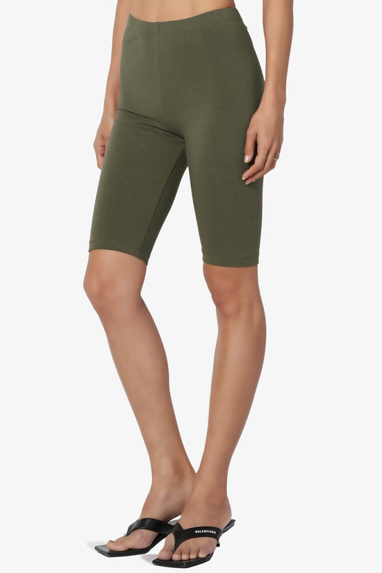 Kite Cotton Bermuda Short Leggings OLIVE_3