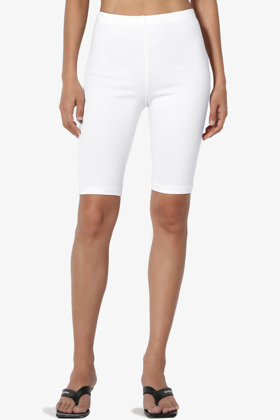 Kite Cotton Bermuda Short Leggings WHITE_1