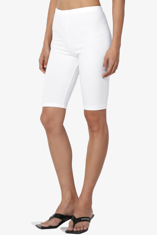 Kite Cotton Bermuda Short Leggings WHITE_3